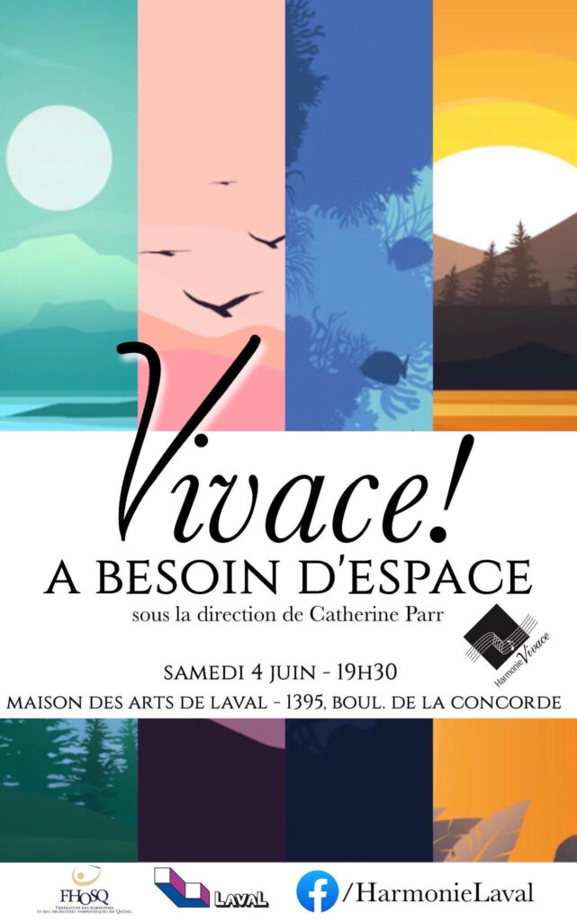 Vivace! A besoin d'espace Concert 4 juin